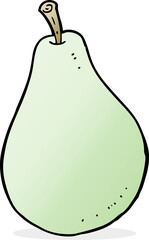 cartoon pear