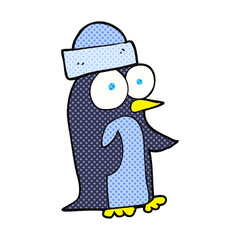 cartoon penguin