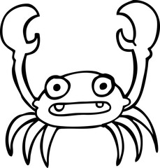 cartoon crab