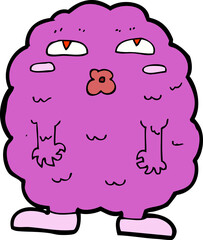 funny cartoon monster