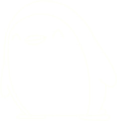 Christmas Robin Chalk Drawing