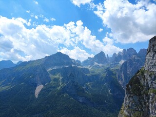 Naklejka premium mountains