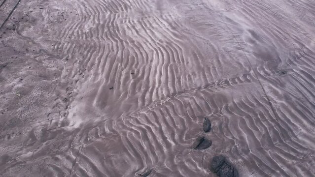 Aerial footage of Harnai beach at Dapoli, located 200 kms from Pune on the West Coast of Maharashtra India.