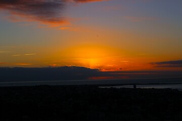 Sunrise over the Mediterranean Sea (French Riviera)