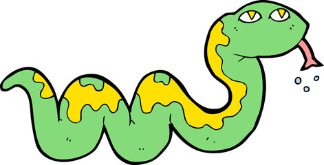 cartoon snake