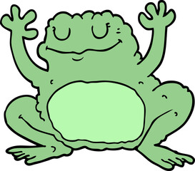 cartoon frog