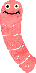 cartoon worm