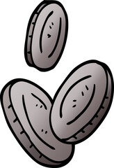 cartoon doodle money