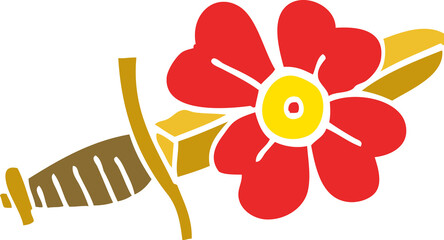 cartoon doodle tattoo dagger symbol