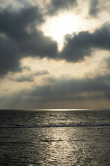inspiration sundown seascape.