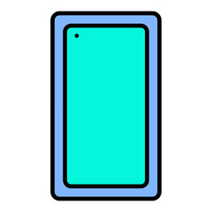 Smartphone Filled Line Icon