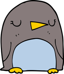 cartoon penguin