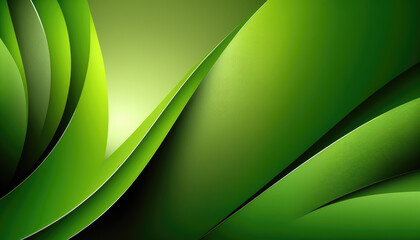 Simple green Abstract Background Generative AI	