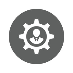 Obraz premium Technical Expert icon. Vector illustration.