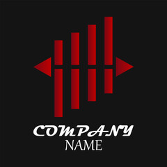 Simple vector logo for branding