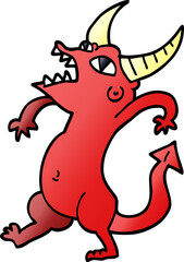 cartoon doodle halloween monster