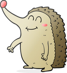 cartoon hedgehog