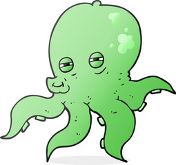 cartoon octopus