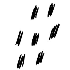 Doodle Squiggle Hand Drawn. Swash Brush Decorative Strokes. Underline, Emphasis, Scribble