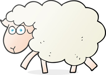 cartoon sheep