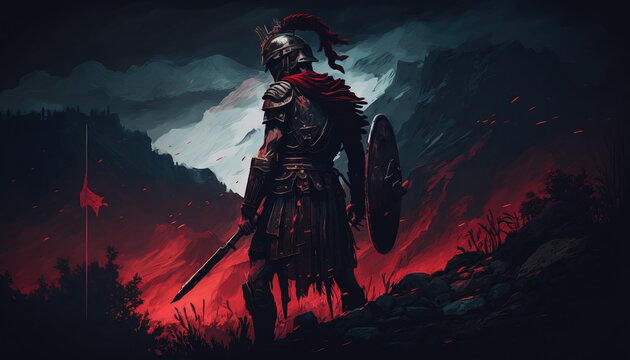 Greek Warrior Wallpaper
