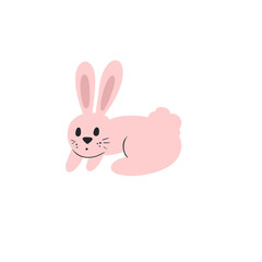 Pink rabbit