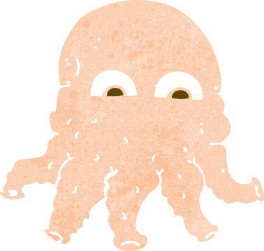 recommend clip art: cartoon alien squid face