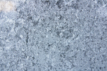 Fototapeta na wymiar Blue frost pattern on glass, background or texture