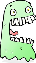 cartoon gross ghost