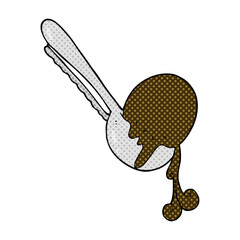 cartoon scoop of ice cream