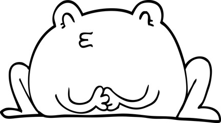 cute cartoon frog