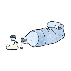 textured cartoon toothpaste tube