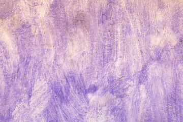 Textured Purple Abstract Painted Plaster Stone Wall in Santa Cruz Chile 