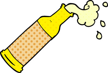 cartoon doodle foaming bottle