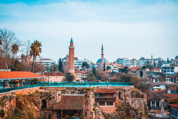 Obraz premium Old town (Kaleici) in Antalya, Turkey