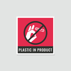 Plastic In Product. Cigarette Butts. P