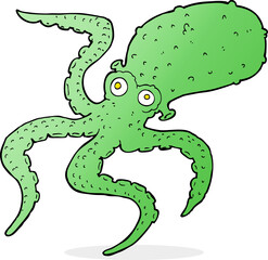 cartoon octopus