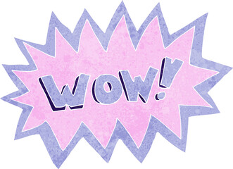 cartoon wow explosion