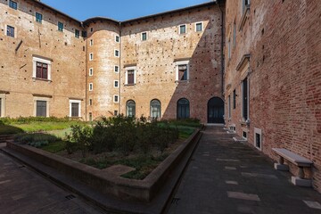 Obraz na płótnie Canvas View of Urbino's castle city