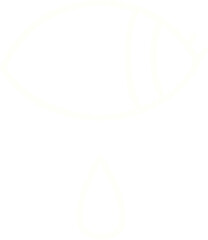 Crying Eye Chalk Drawing