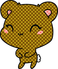 cartoon kawaii cute teddy bear