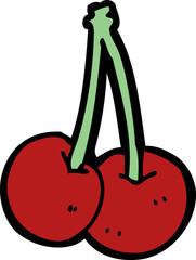 cartoon cherries