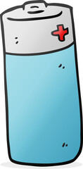 cartoon battery
