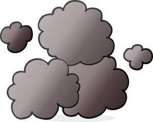 cartoon smoke cloud
