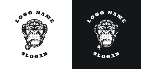 Chimp Graphic Logo Design