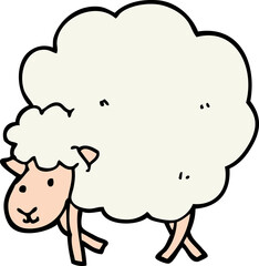 cartoon sheep