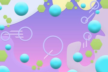 Modern digital futuristic abstract background