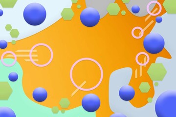 Modern digital futuristic abstract background