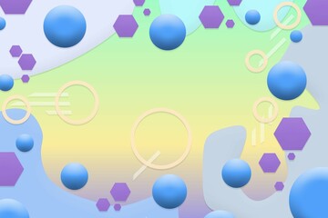 Modern digital futuristic abstract background