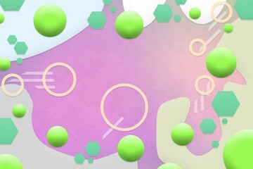 Modern digital futuristic abstract background